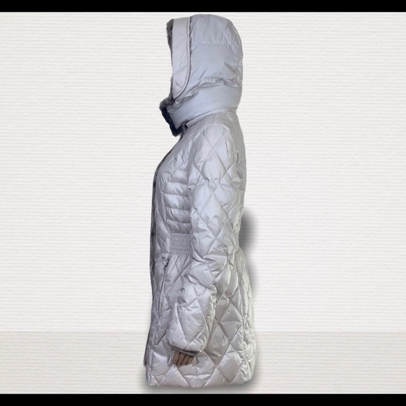 Apt. 9 long hooded quilted puffer jacket size M - Picture 2 of 8